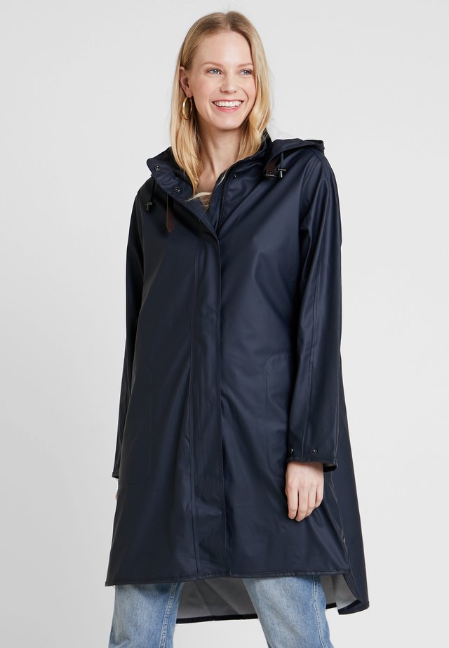 TRUE RAINCOAT - Parka - dark indigo