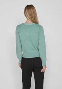 VILA VIRIL - Cardigan - green milieu
