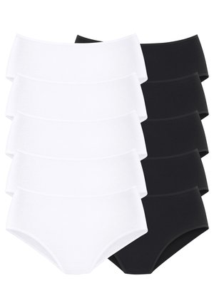 PETITE FLEUR BY LASCANA 10 PACK - Trusser - weiß schwarz