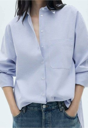 Overhemdblouse - light blue