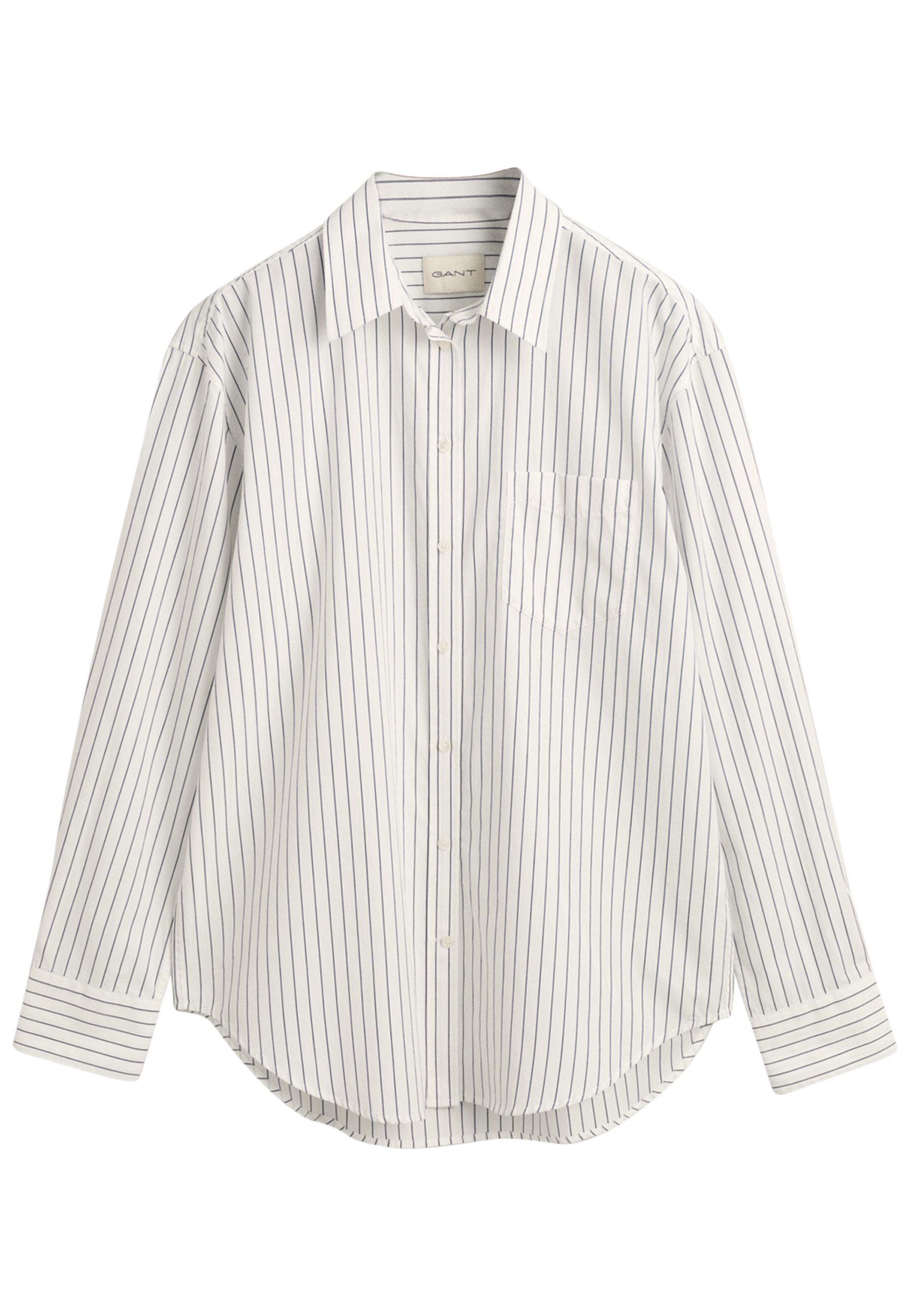 GANT STRIPED - Košilová halenka - white