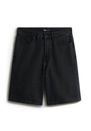 Vans CHECK-5 BAGGY DENIM - Denim shorts - washed black