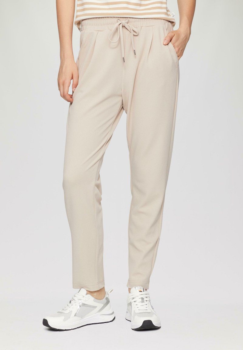 QS Spodnji deli trenirk - beige