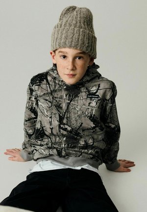 Name it, HOODIE REGULAR FIT - Sweat à capuche - charcoal gray