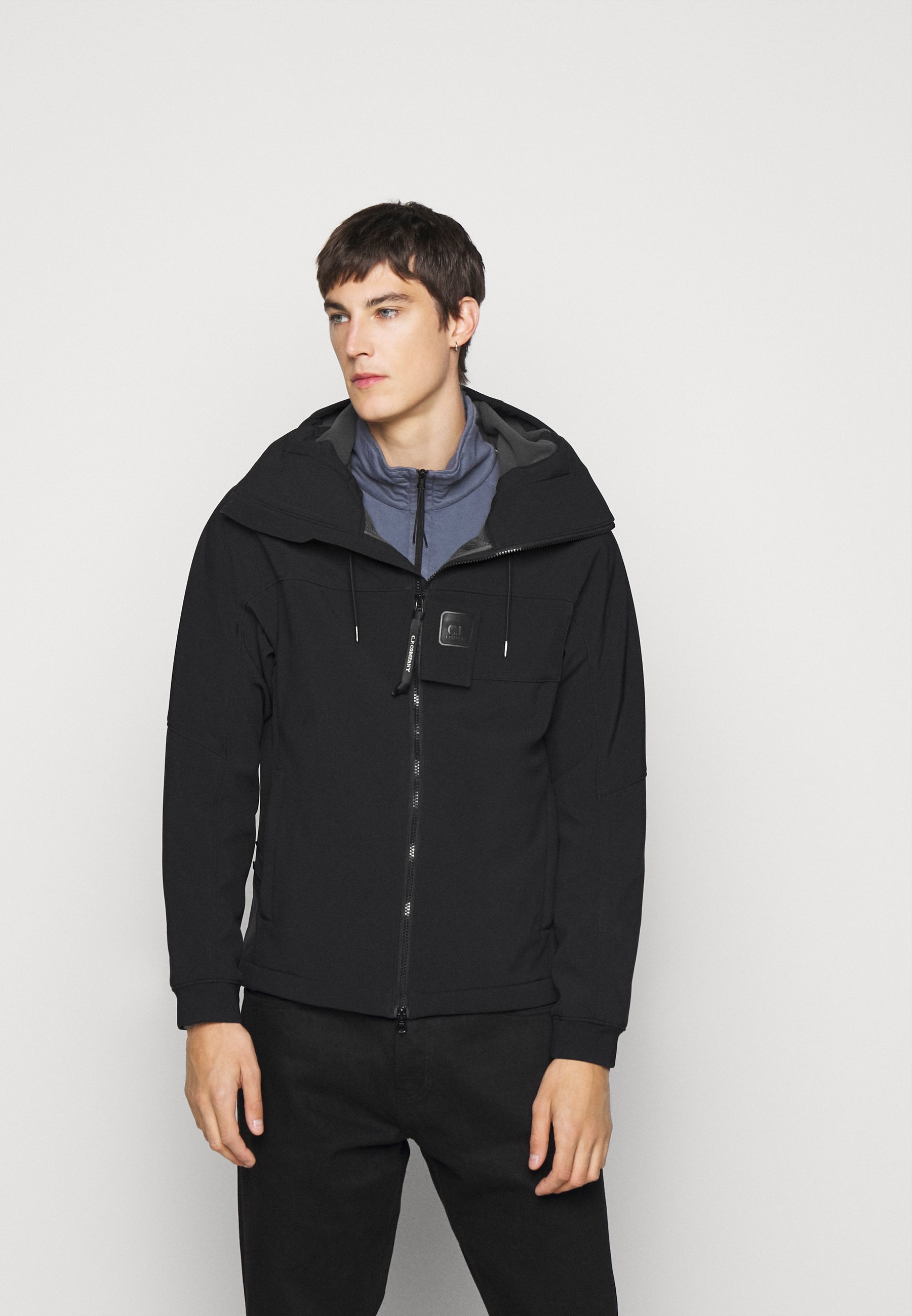 C.P. Company OUTERWEAR MEDIUM JACKET Lett jakke black C.P. Company OUTERWEAR MEDIUM JACKET Lett jakke black