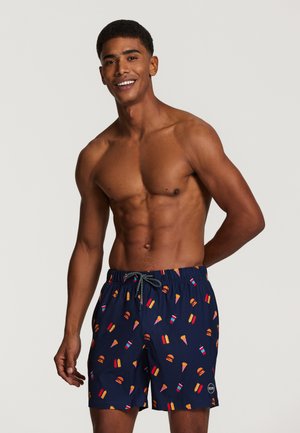 FAST FOOD - Swimming shorts - dark navy