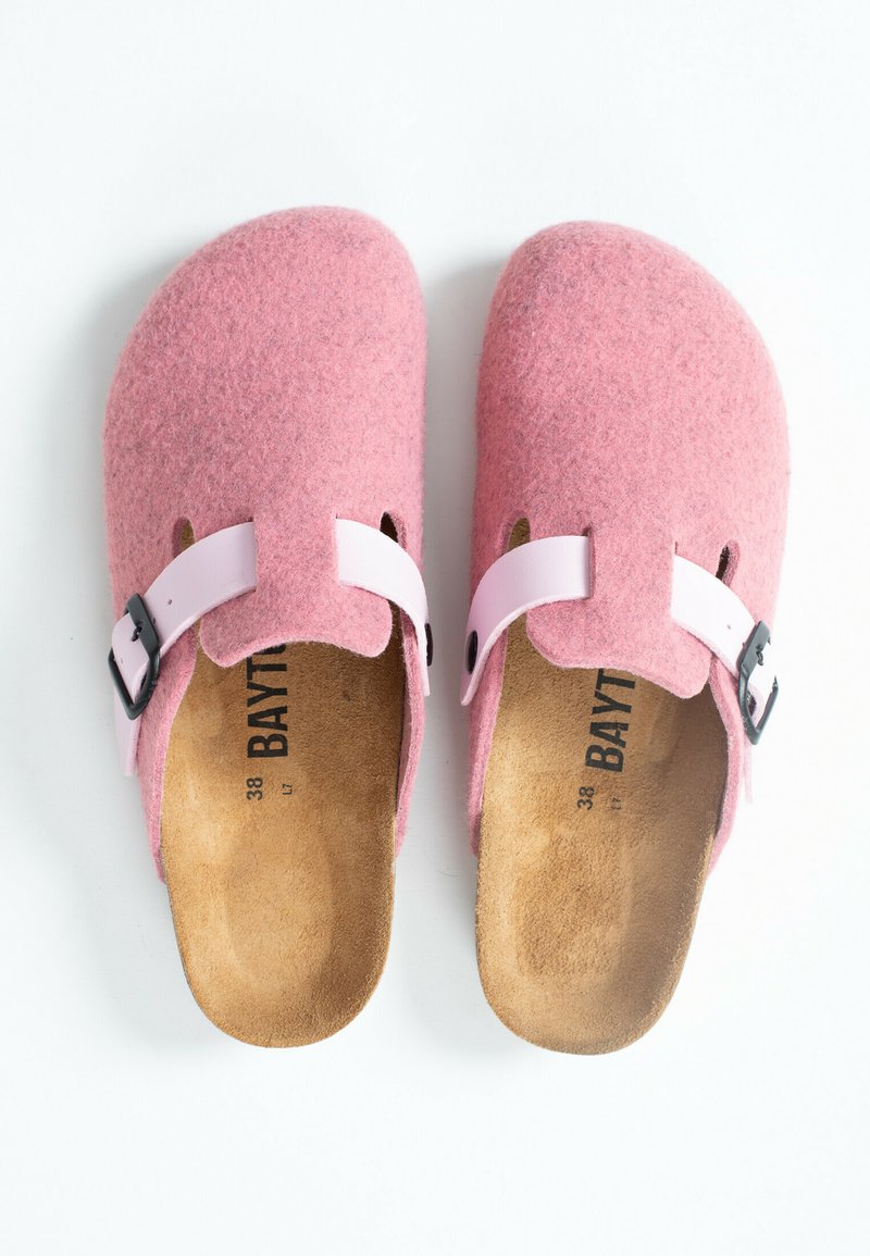Damen Sneaker | BAYTON MOKE Pantolette flach pink - QO87093 Damen Sneaker | BAYTON MOKE Pantolette flach pink - QO87093