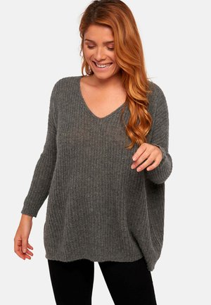 Mahogany DAENERYS - Strickpullover - thunder