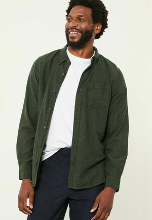 TALL FIT - LONG SLEEVE PLAIN  - Hemd - emerald green