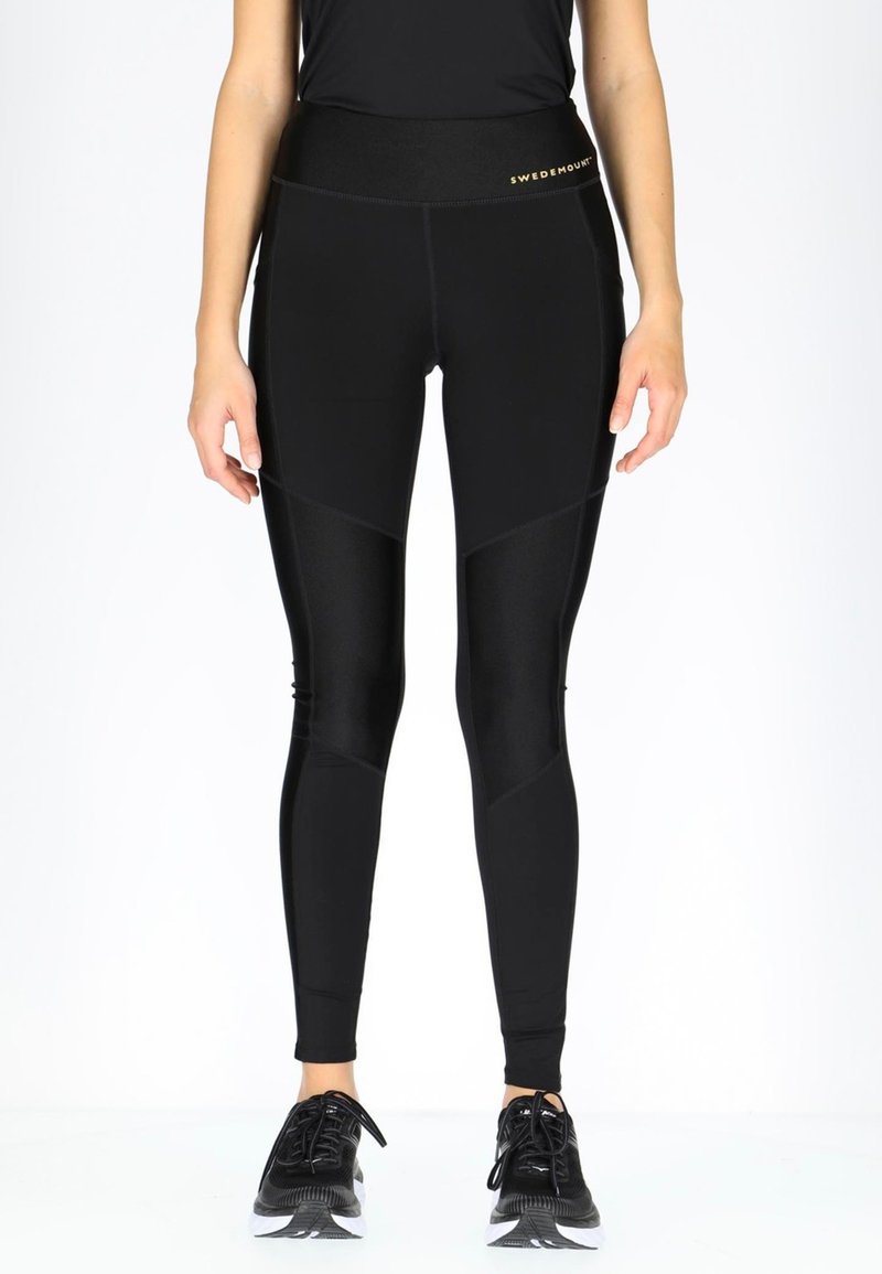 Swedemount PERFORMANCE TIGHTS W - Leggings - glossy black