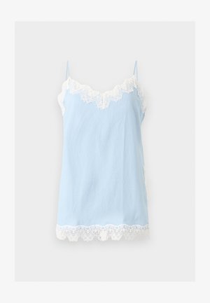 GAP, HEM V NECK TANK - Débardeur - sail blue