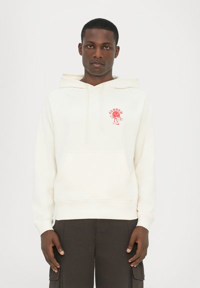 CLOSED PRINTED HOODIE - Jersey con capucha - ivory