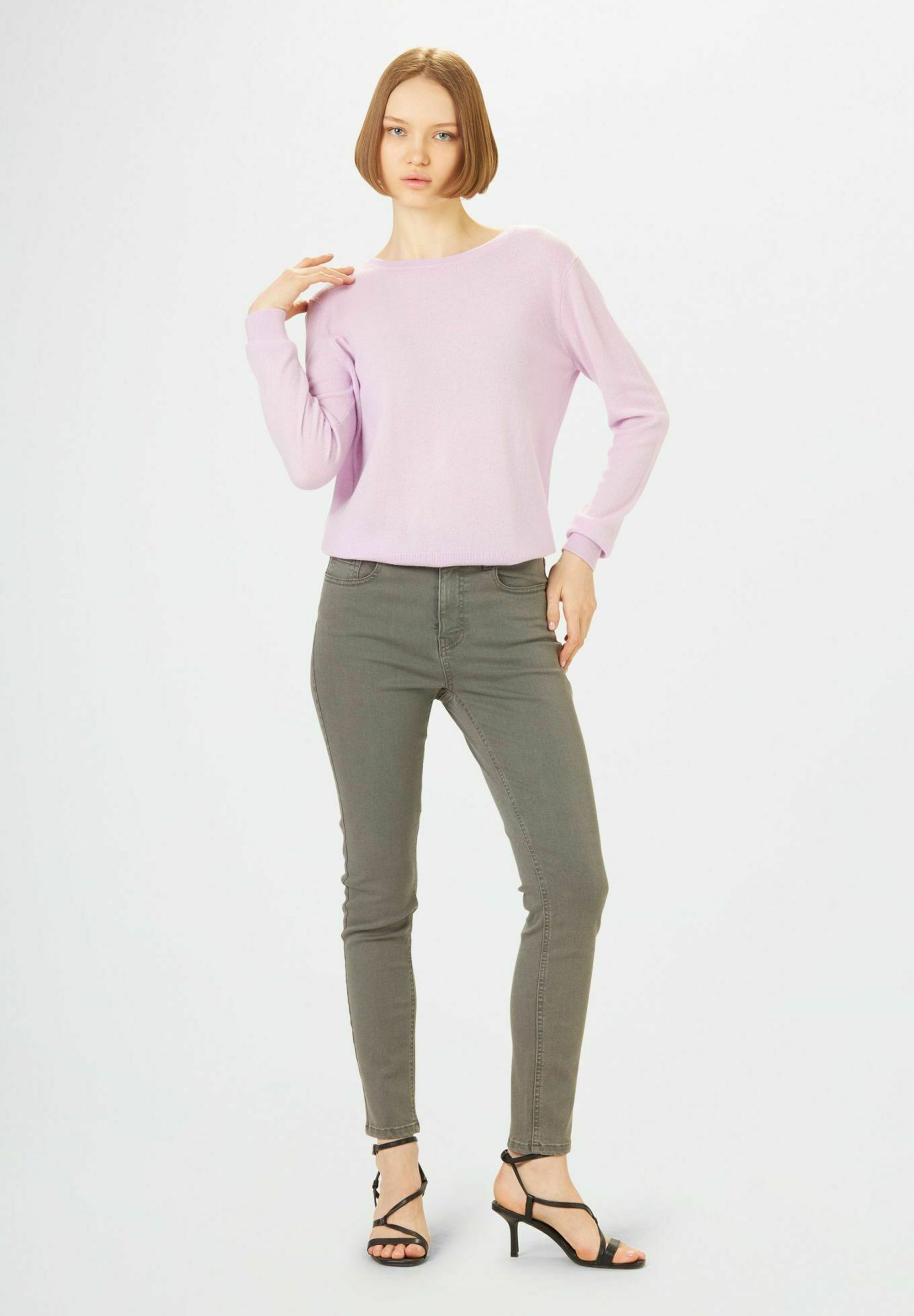 Maglione Donna In 100% Cashmere Style & Republic - Morbido Ed Elegante Per Autunno E Inverno - Foto 10