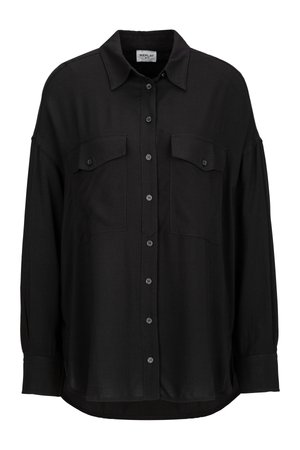 Hemdbluse - black