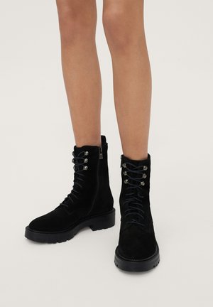 CHRISSY - Lace-up ankle boots - black
