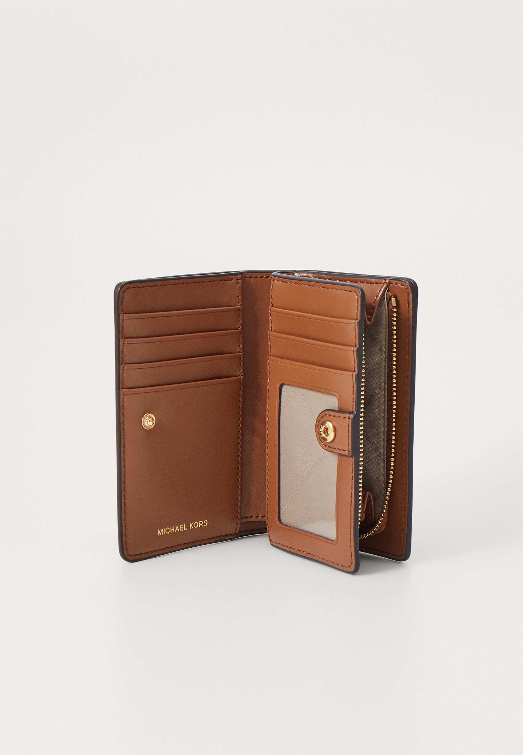 MICHAEL Michael Kors EMPIRE SNAP WALLET - Wallet - luggage/brown