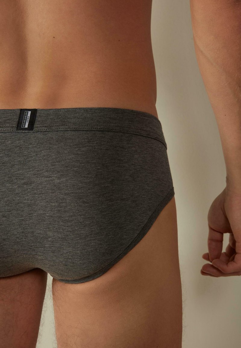 Herren Unterhosen | Intimissimi Slip dunkelgrau- graphite grey blend/blue/dunkelgrau-meliert - TG82108 Herren Unterhosen | Intimissimi Slip dunkelgrau- graphite grey blend/blue/dunkelgrau-meliert - TG82108