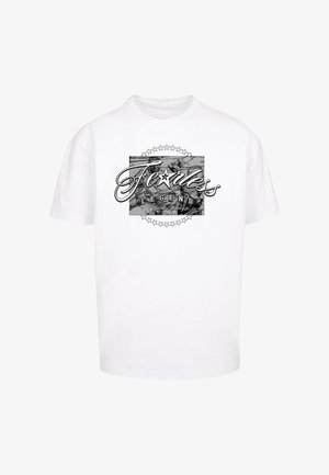 Upscale by Mister Tee, FEARLESS LEGEND HEAVY OVERSIZE , biały