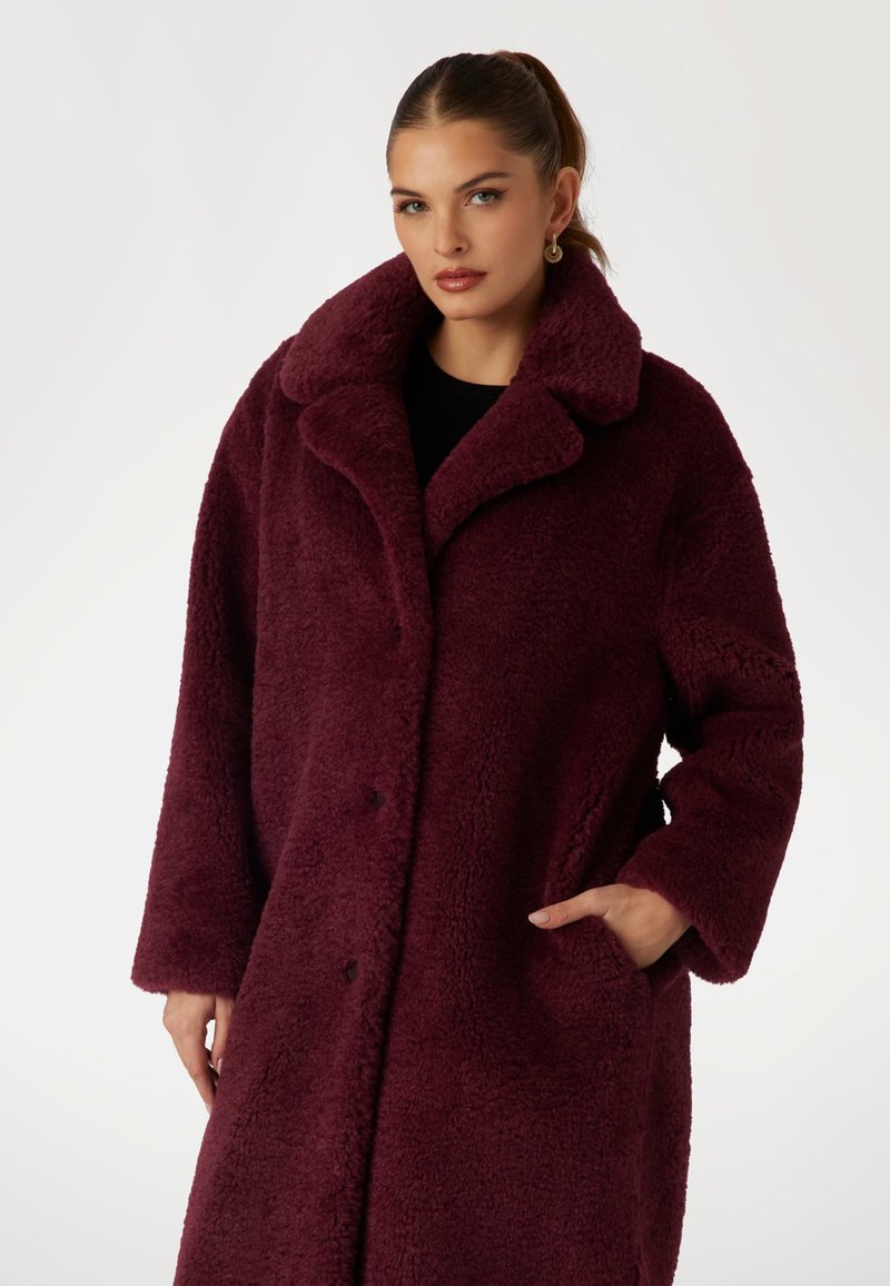 Guess Klassisk frakke - bordeaux