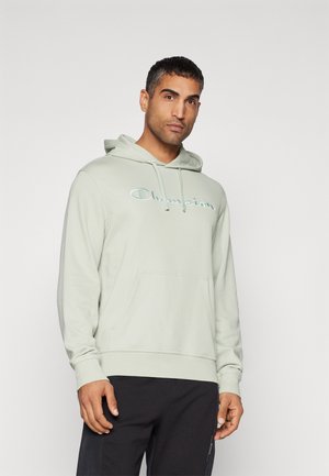 ICONS HOODIE WITH LARGE TONAL LOGO - Hoodie - light green