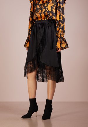 Jupe portefeuille - black