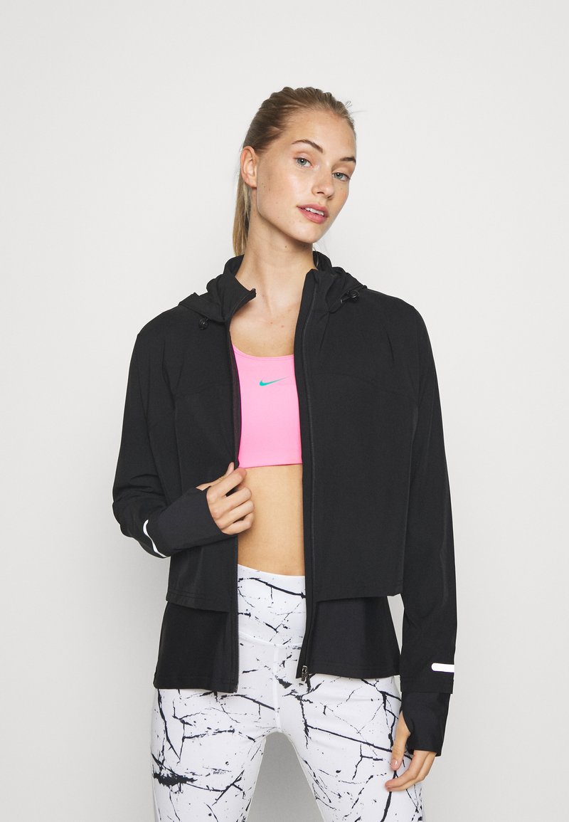 Sweaty Betty - FAST TRACK RUNNING - Striukė bėgimui - black, Padidinti