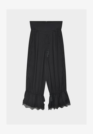 DAY Birger et Mikkelsen, BEATE MATTE CREPE - Trousers - black