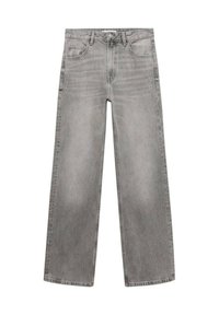 Mango Vaqueros rectos grey denim/denim gris