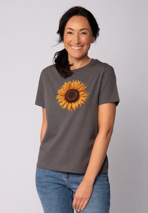 SONNENBLUME - T-shirt print - anthracite