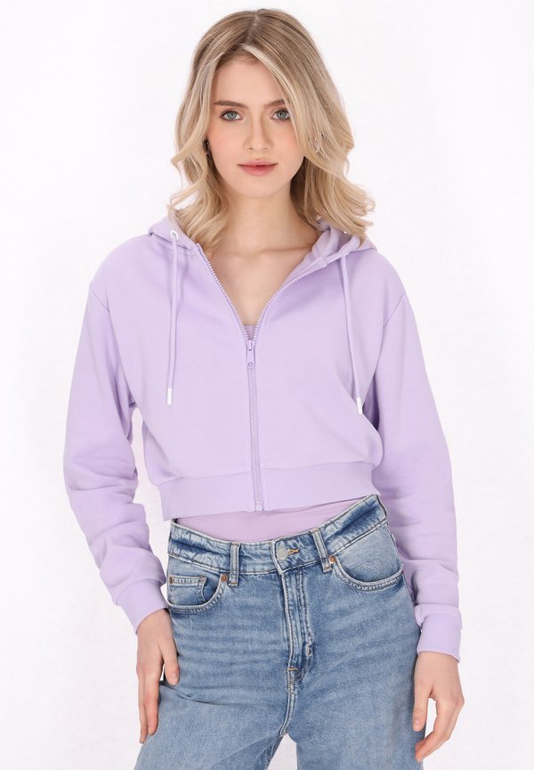 Sweatjacke - light violet