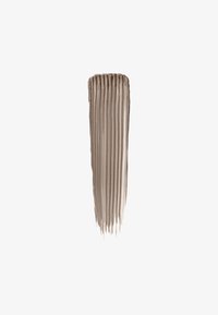 Beige krem i en glatt, ribbet tekstur, avlang form med en lett glans, satt mot en ensfarget bakgrunn.