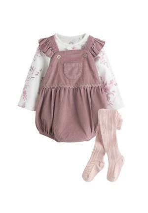 REGULAR FIT -3 PIECE SET   - Tuta jumpsuit - purple  white
