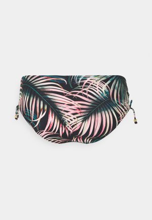 LASCANA PANTS GATHERED - Bikini-Hose - black