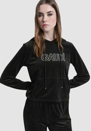 Felpa con cappuccio - nero