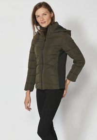Koroshi COCKY - Zimná bunda - kaki khaki