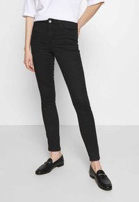 Kaffe - KAVICKY - Jeans Skinny Fit - black deep Miniaturebillede 1