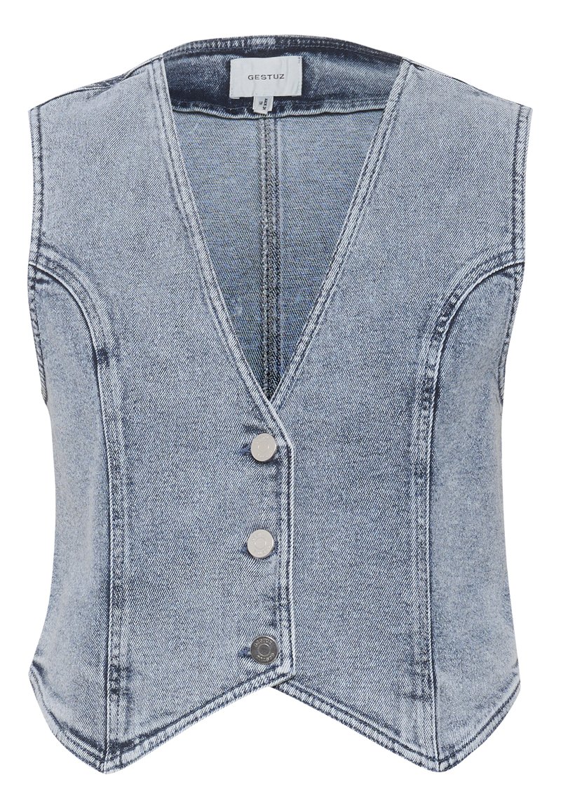 Gestuz Bodywarmer lichtblauw