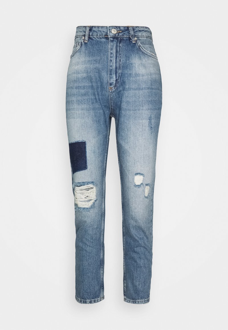 Trendyol Straight leg jeans blauw denim/bluedenim Trendyol Straight leg jeans blauw denim/bluedenim