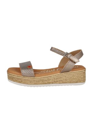 Sandalias con plataforma - cava
