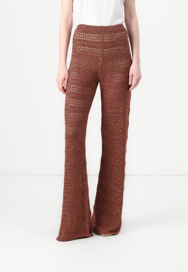 TROUSERS - Trousers - bronze