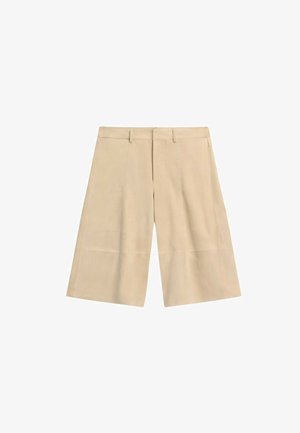 Massimo Dutti, - Spodnie skórzane