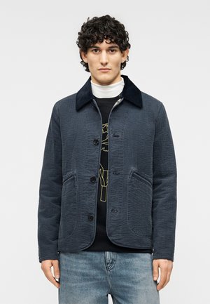 JACKET REMOVEABLE COLLAR - Veste mi-saison - indigo