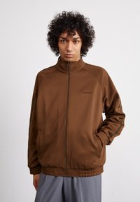 Carhartt WIP BOLAN JACKET - Sweatjakke - chocolate/tobacco