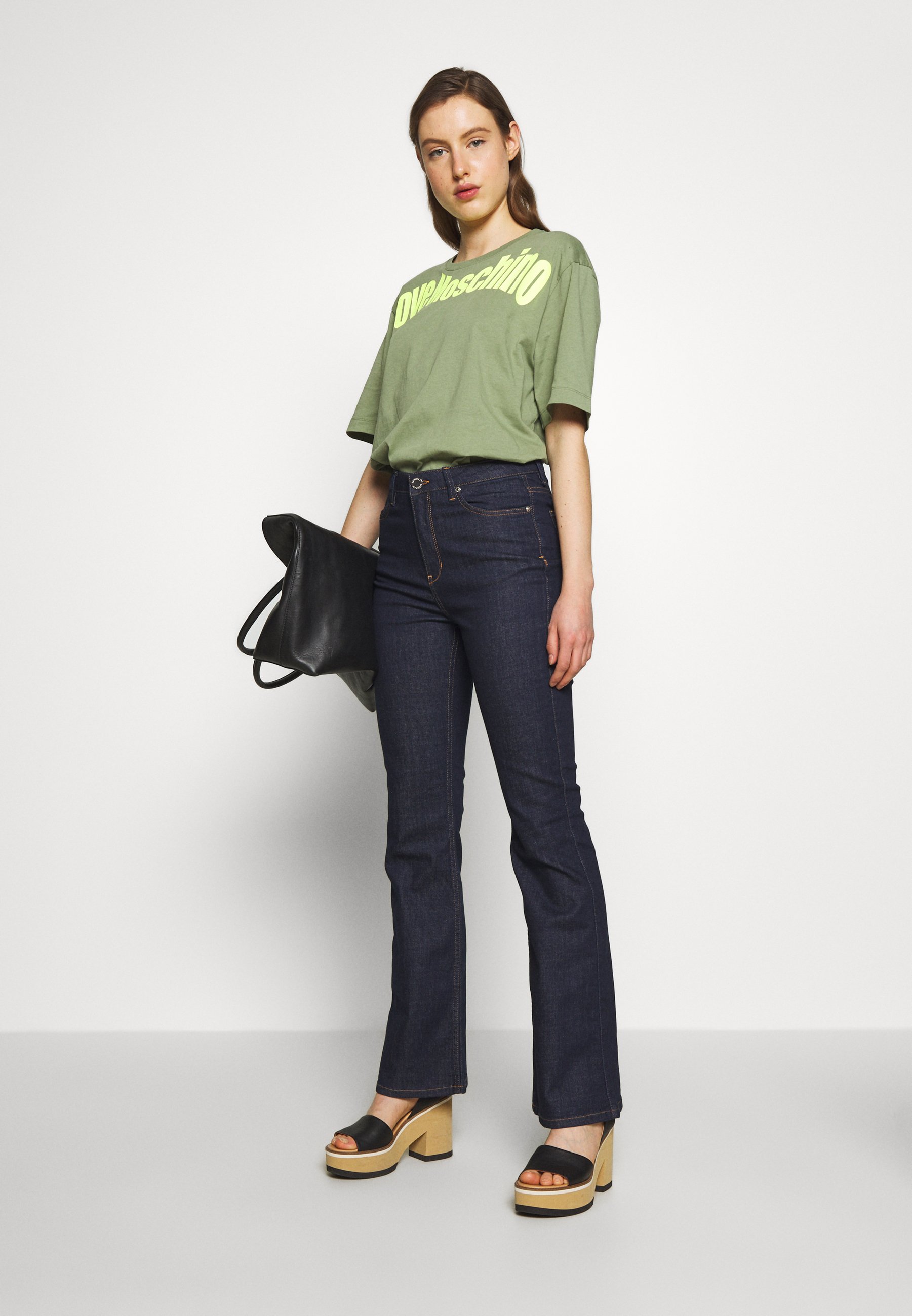 2nd Day FIONA Jeans bootcut dark blueblå denim Zalando.no 2nd Day FIONA Jeans bootcut dark blueblå denim Zalando.no