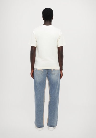 Evisu POCKET & SEAGULL TEE - Μπλουζάκι με στάμπα - beige