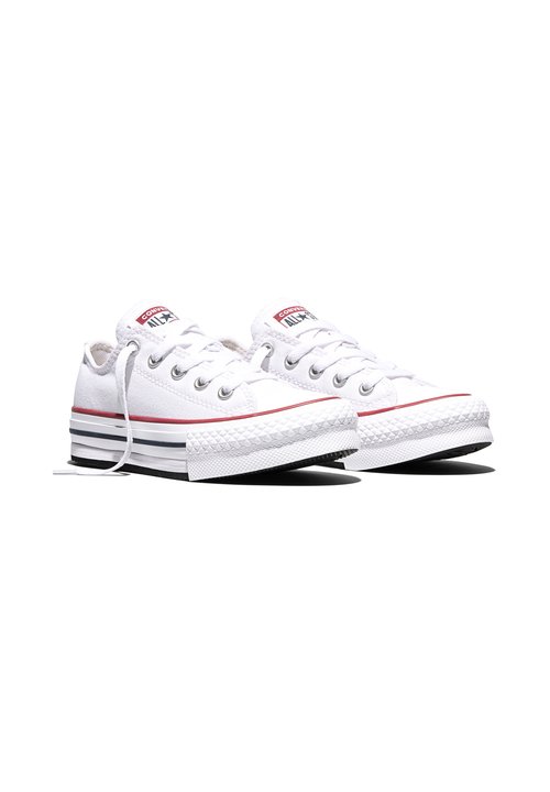 Converse CHUCK TAYLOR ALL STAR LIFT PLATFORM - Trainers - white/garnet/navy — photo 2
