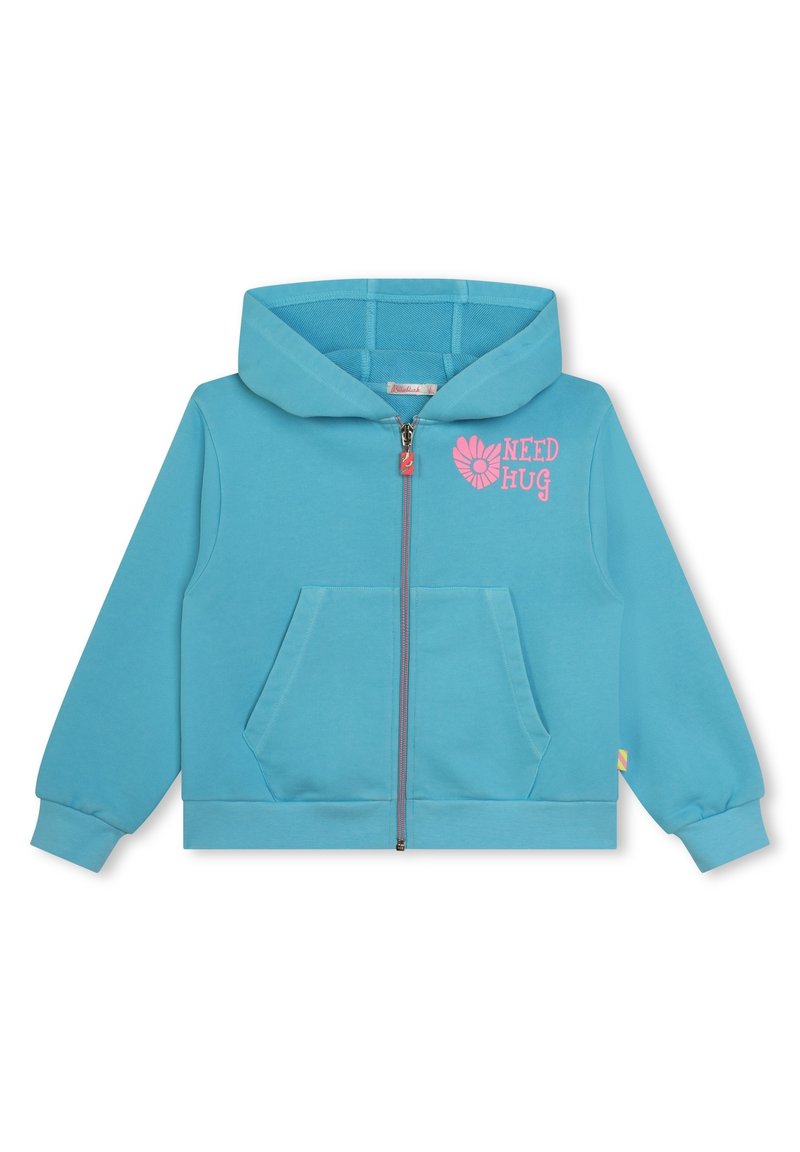 Billieblush Sweater met rits blauw