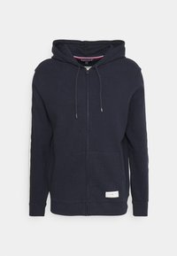 Tommy Hilfiger HOODIE ESTABLISHED - Pyjamashirt - desert sky