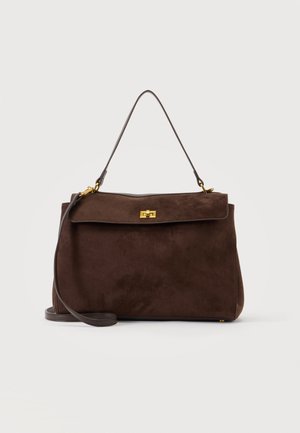 Gina Tricot, OFFICE MIDI BAG - Дамска чанта - dark brown