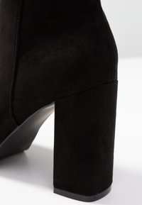New Look Wide Fit Botines de tacón - black